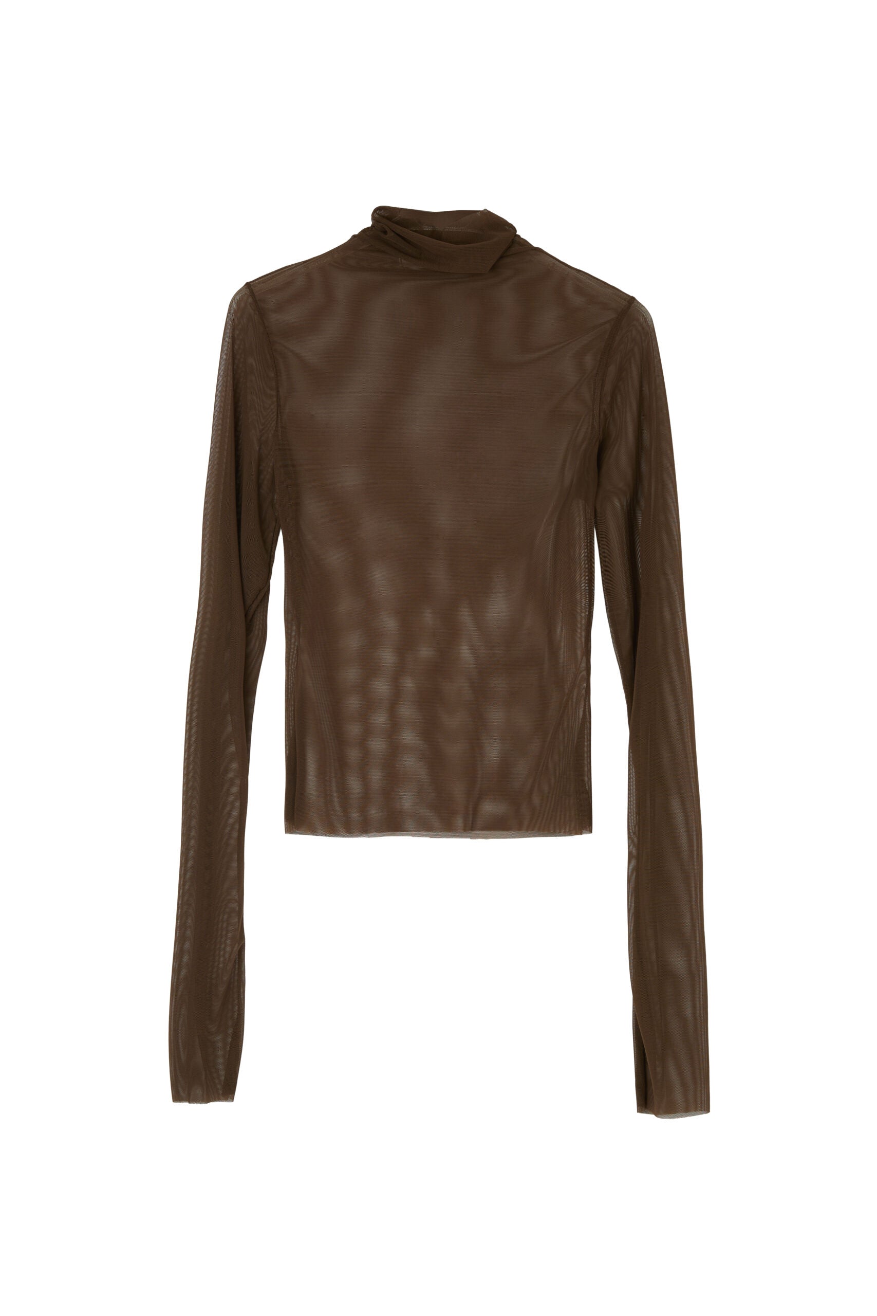 Milkwhite Mesh Top Brown