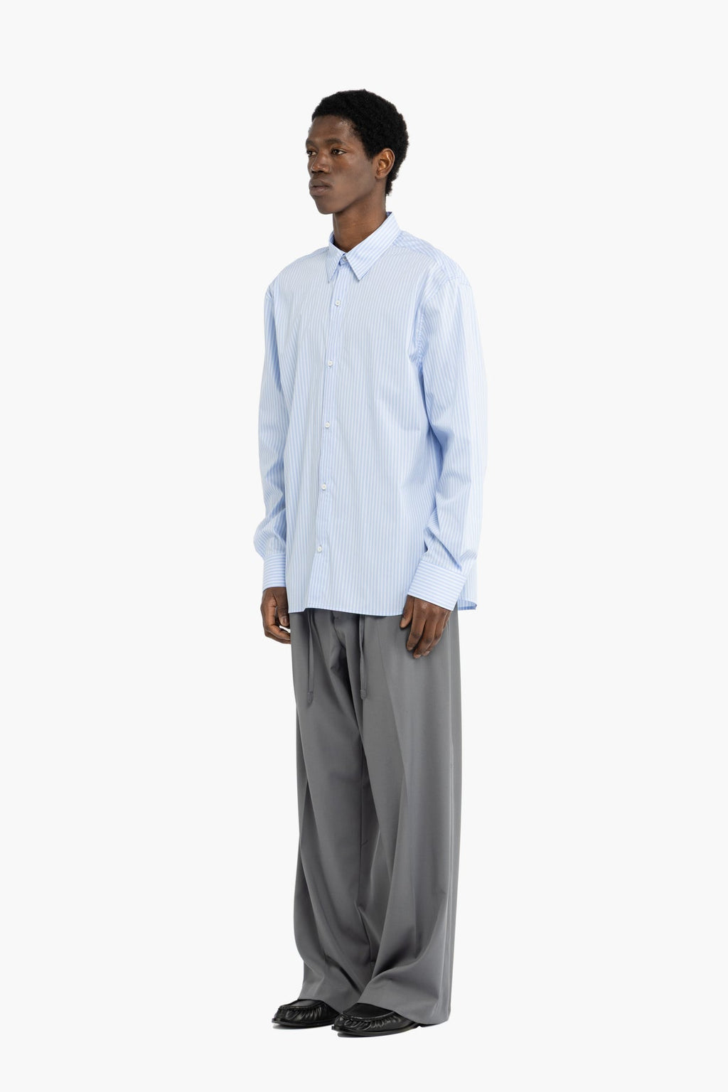 I'm Brian Blue Striped Shirt
