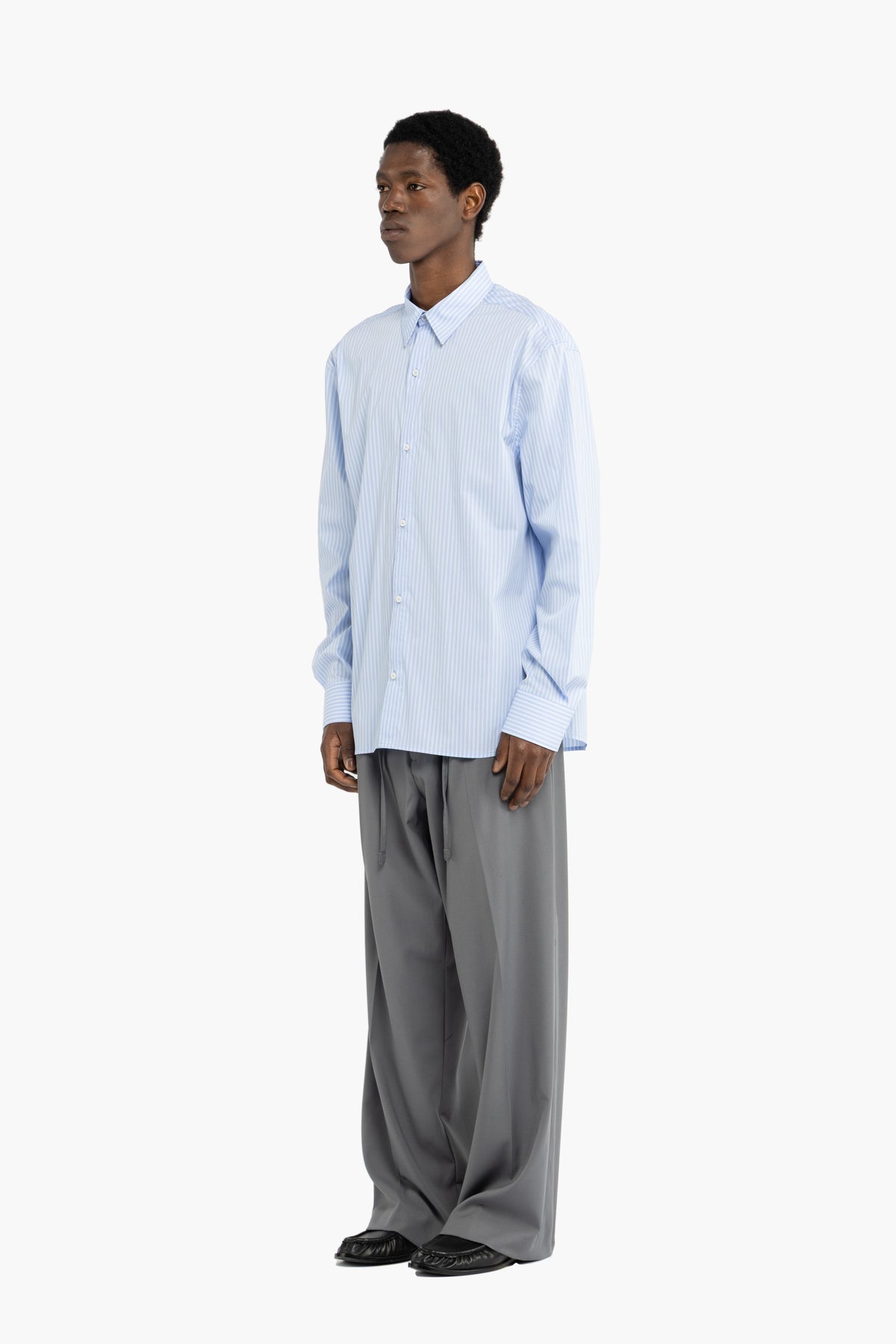 I'm Brian Blue Striped Shirt