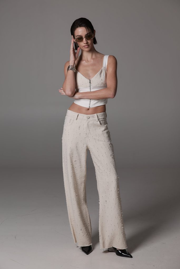 Jardin De Vanite Distressed Jeans