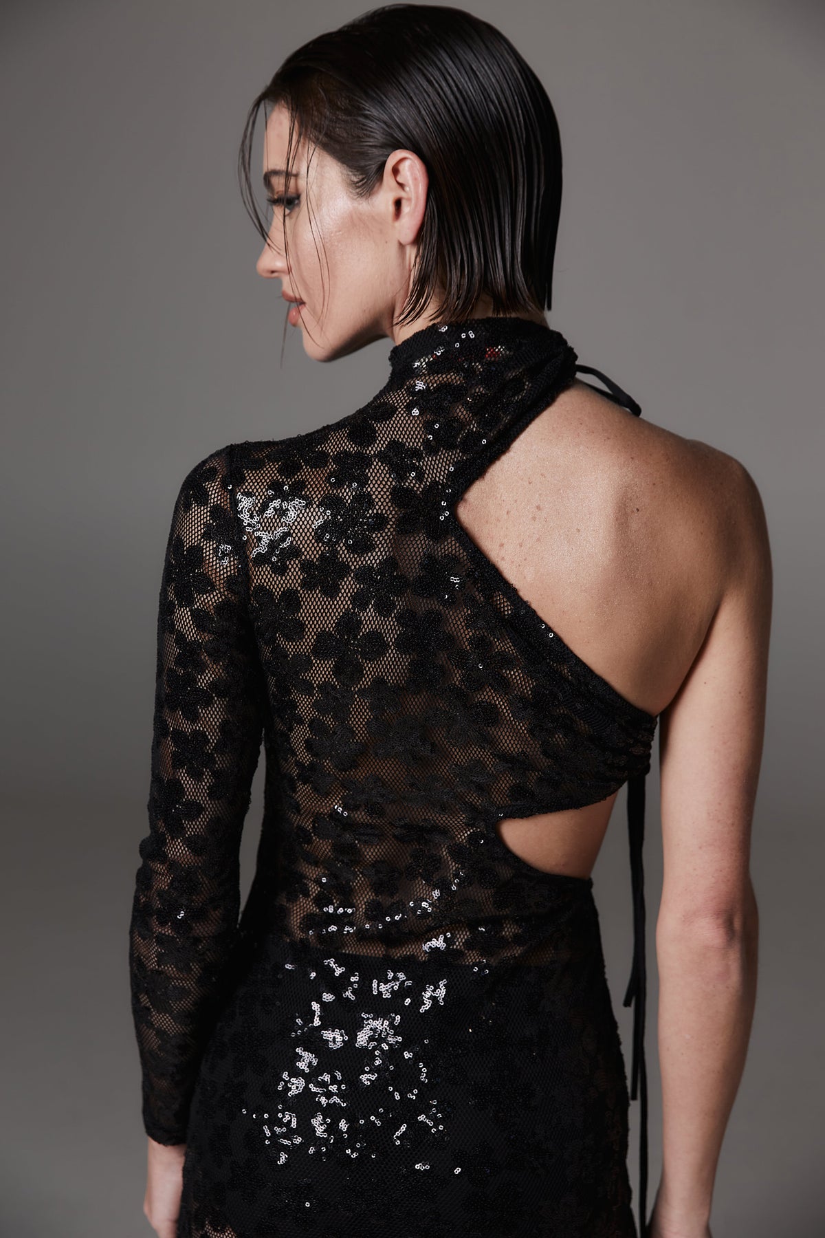 Jardin De Vanite Glass Noir Dress