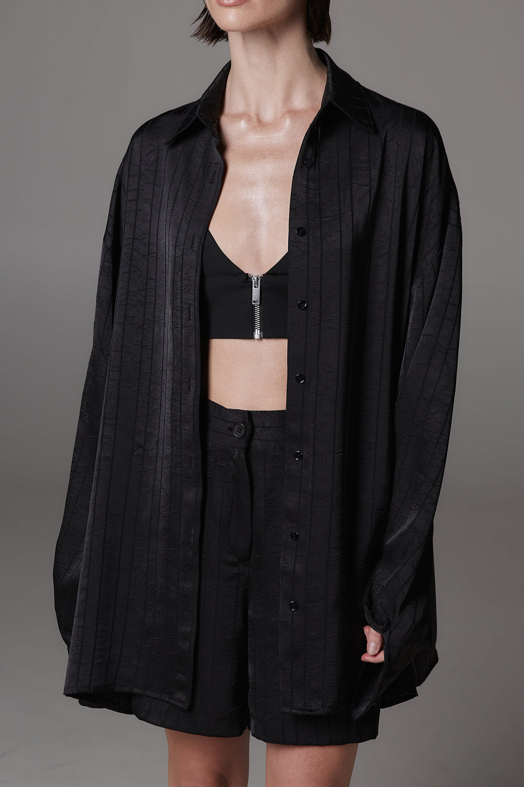 Jardin De Vanite Satin Shirt