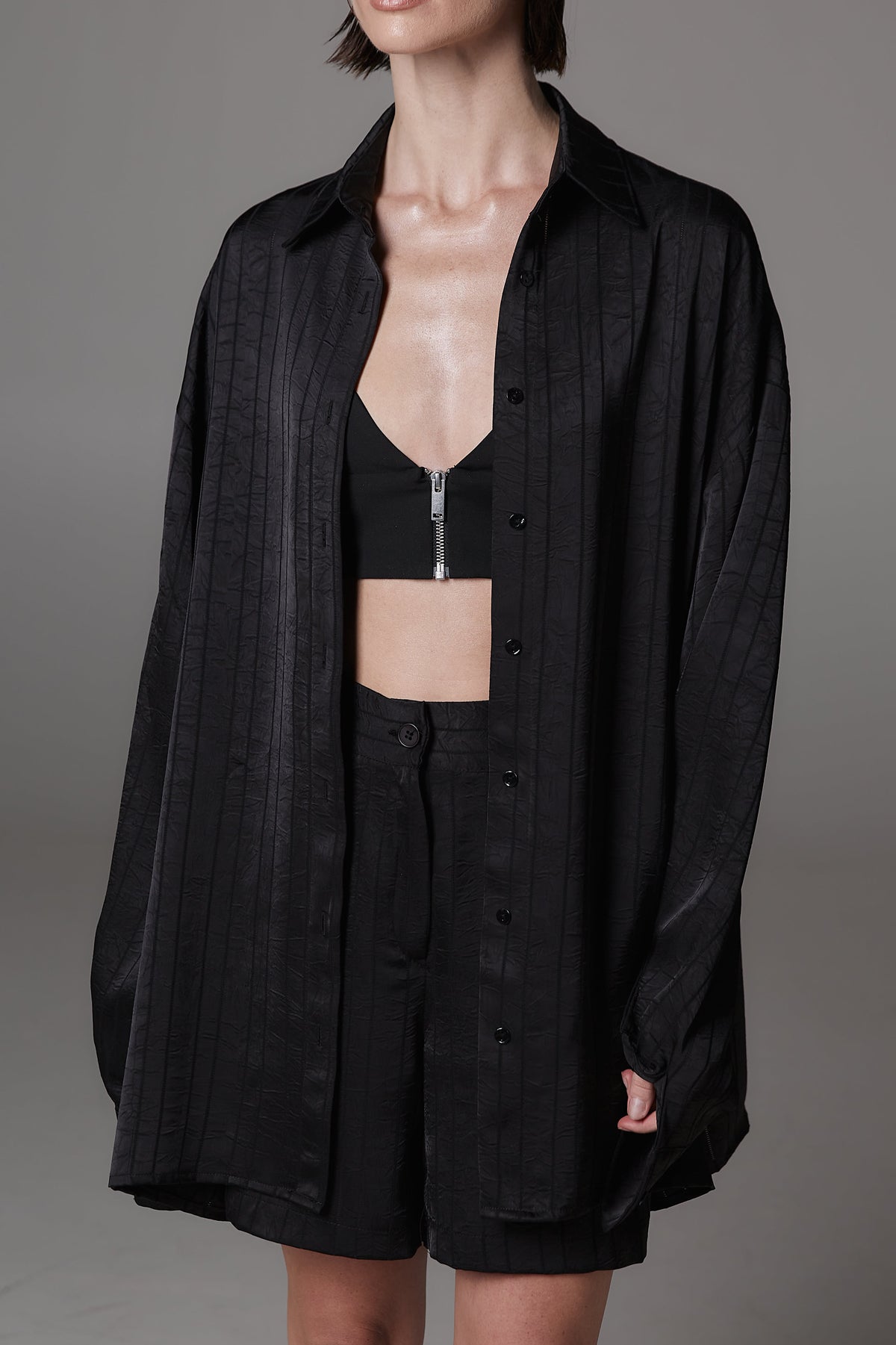 Jardin De Vanite Satin Shirt