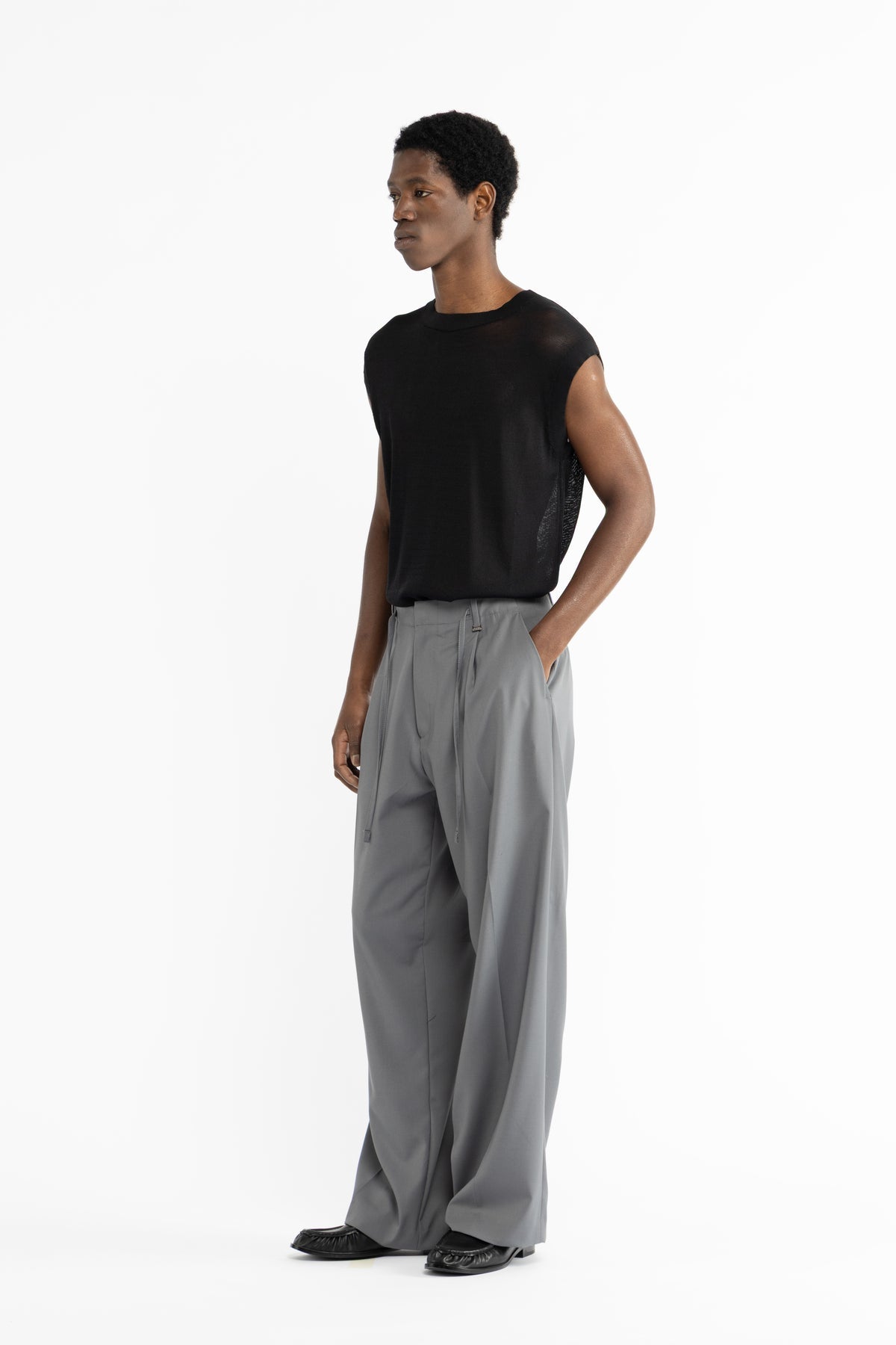 I'm Brian Drawstring Trouser Wide Bottom