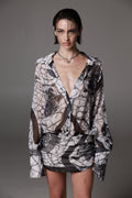 Jardin De Vanite Cygnus Mini Dress