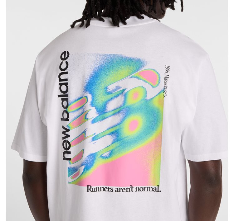 New Balance Heat Map T-Shirt White