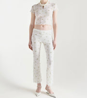 Milkwhite Mesh Pants