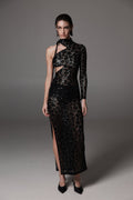 Jardin De Vanite Glass Noir Dress