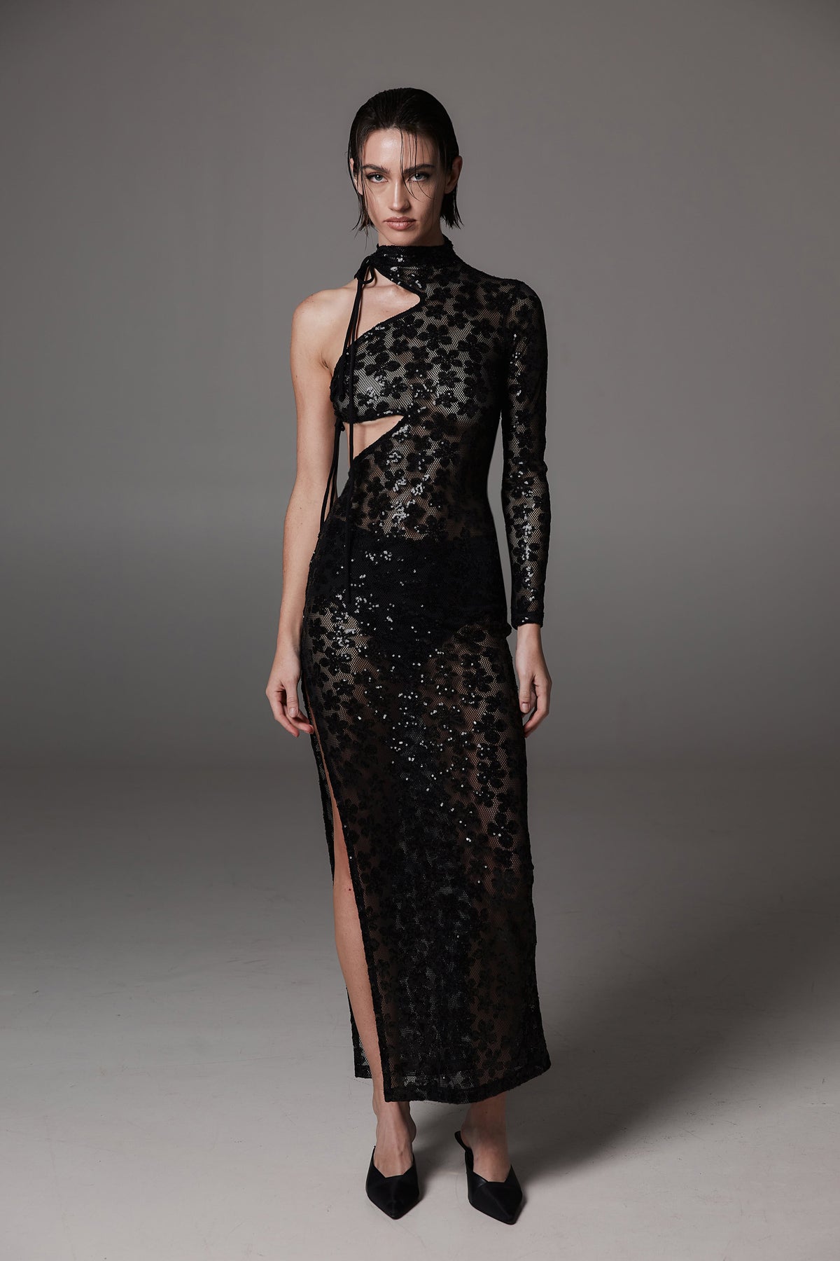 Jardin De Vanite Glass Noir Dress