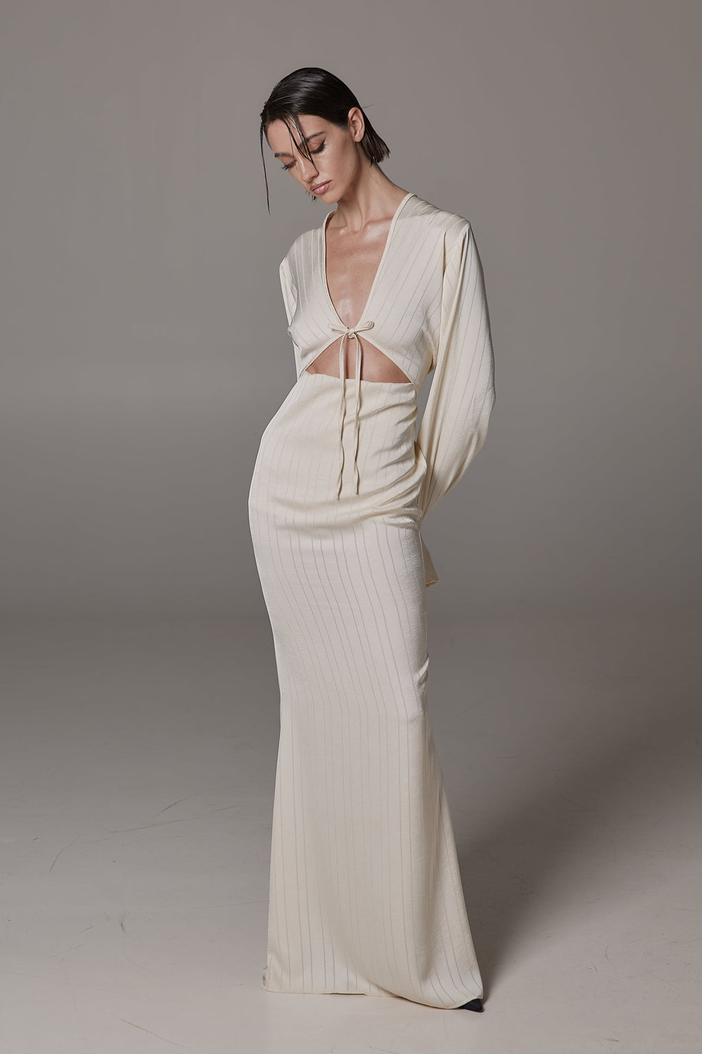 Jardin De Vanite Ivory Pearl Dress