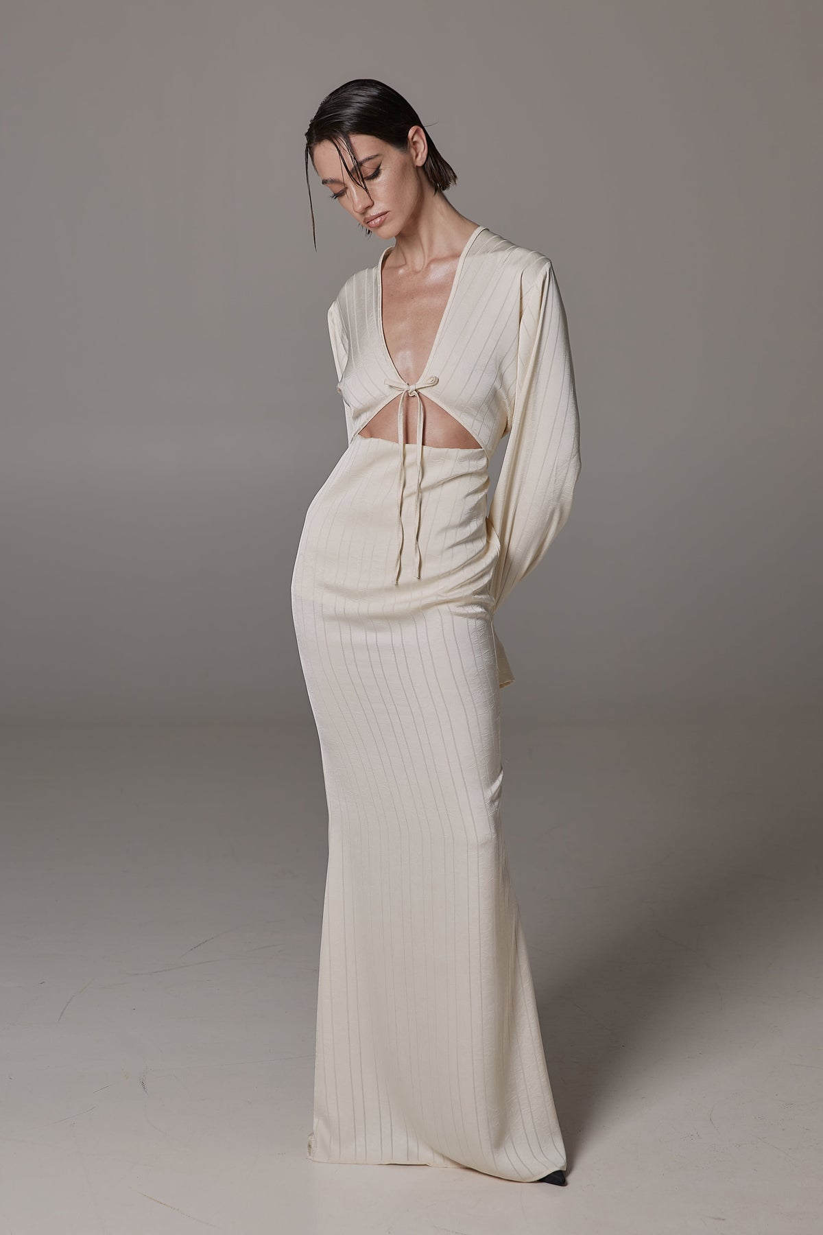 Jardin De Vanite Ivory Pearl Dress