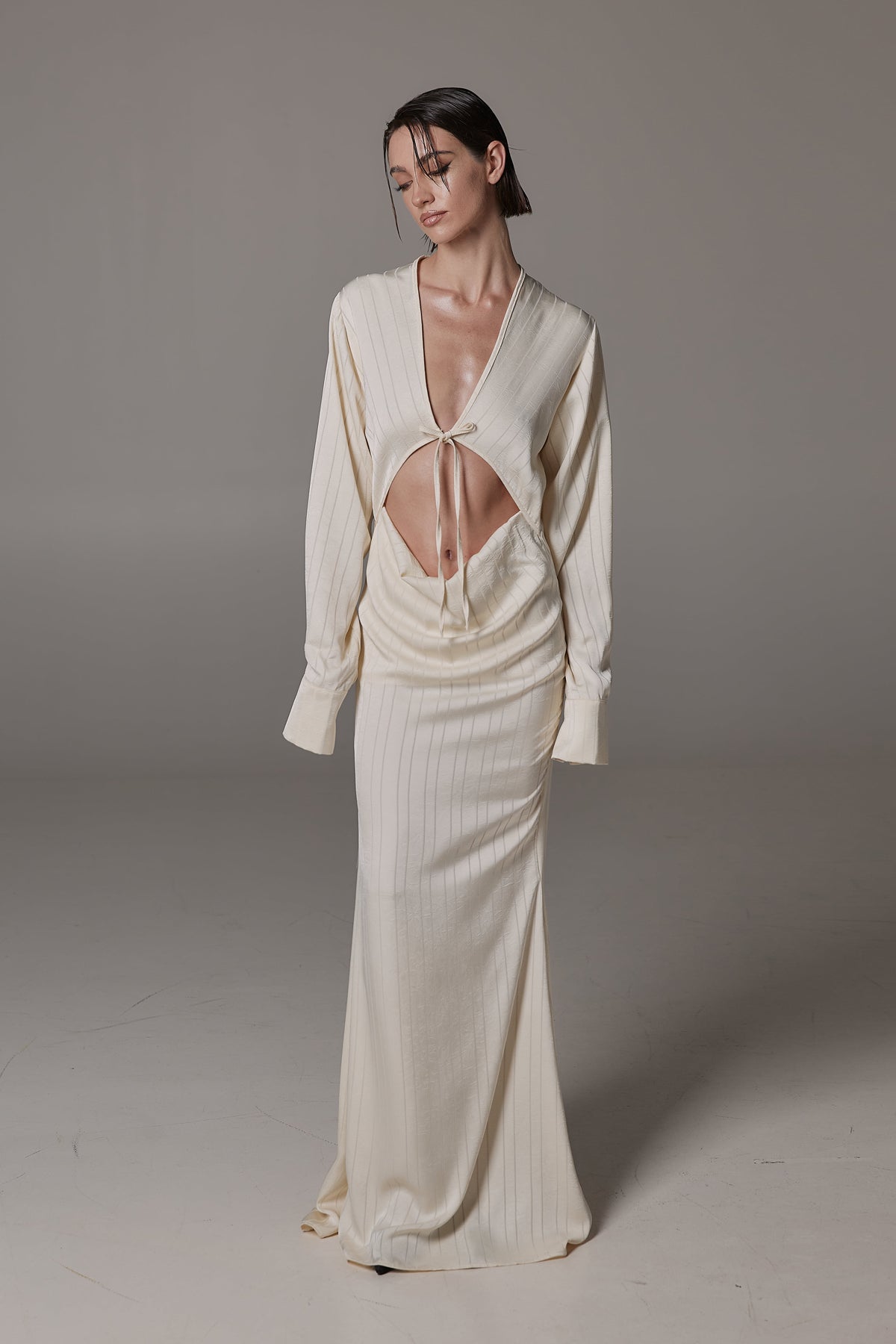 Jardin De Vanite Ivory Pearl Dress