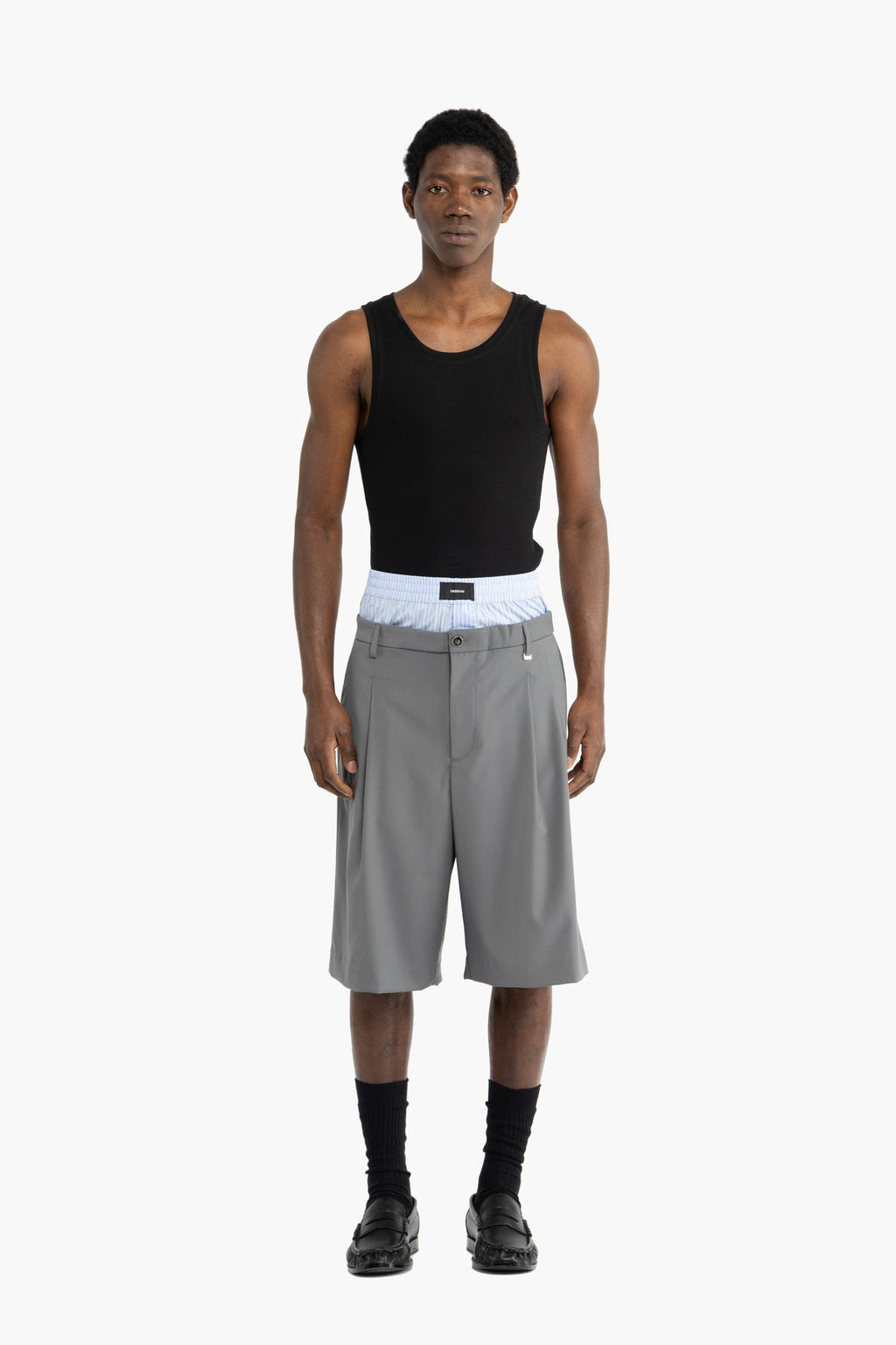 I'm Brian Bermuda Shorts Cotton Elastic