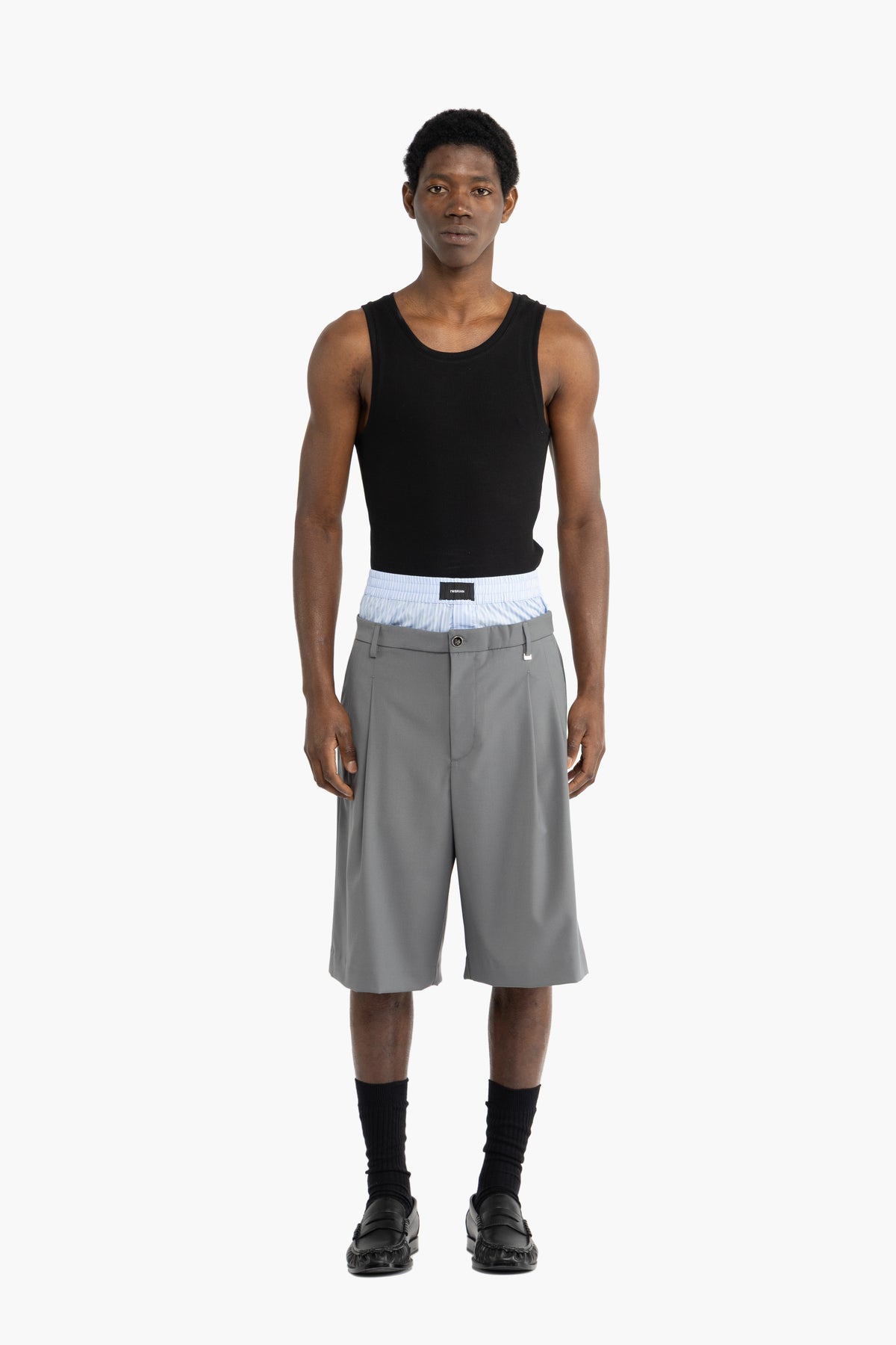 I'm Brian Bermuda Shorts Cotton Elastic