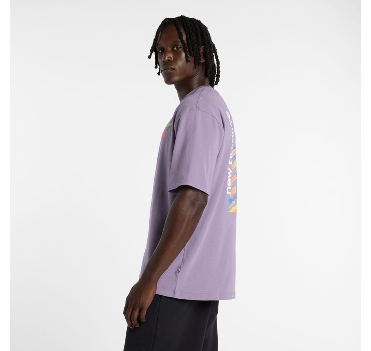New Balance Heat Map T-Shirt Purple