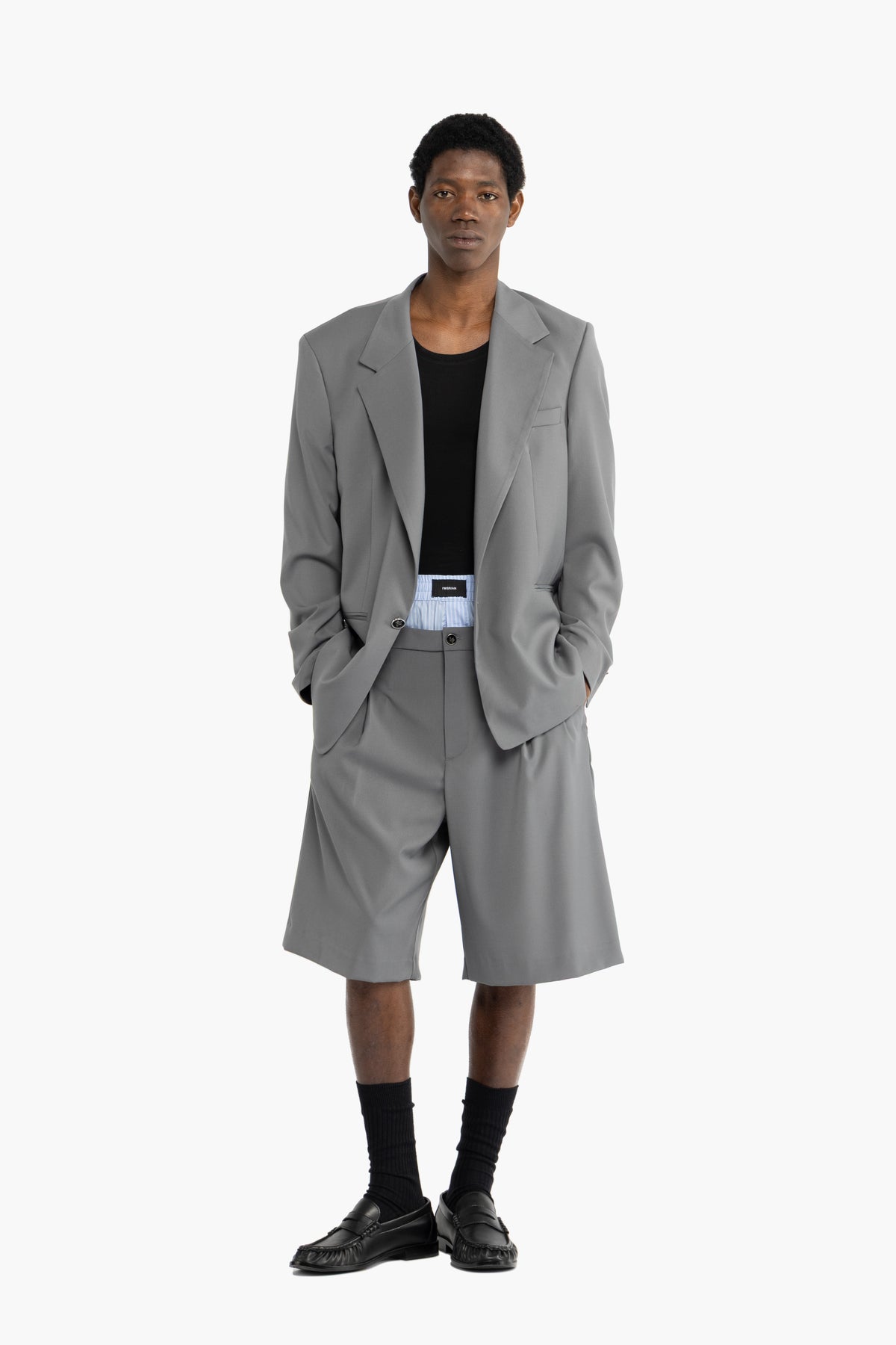 I'm Brian Bermuda Shorts Cotton Elastic
