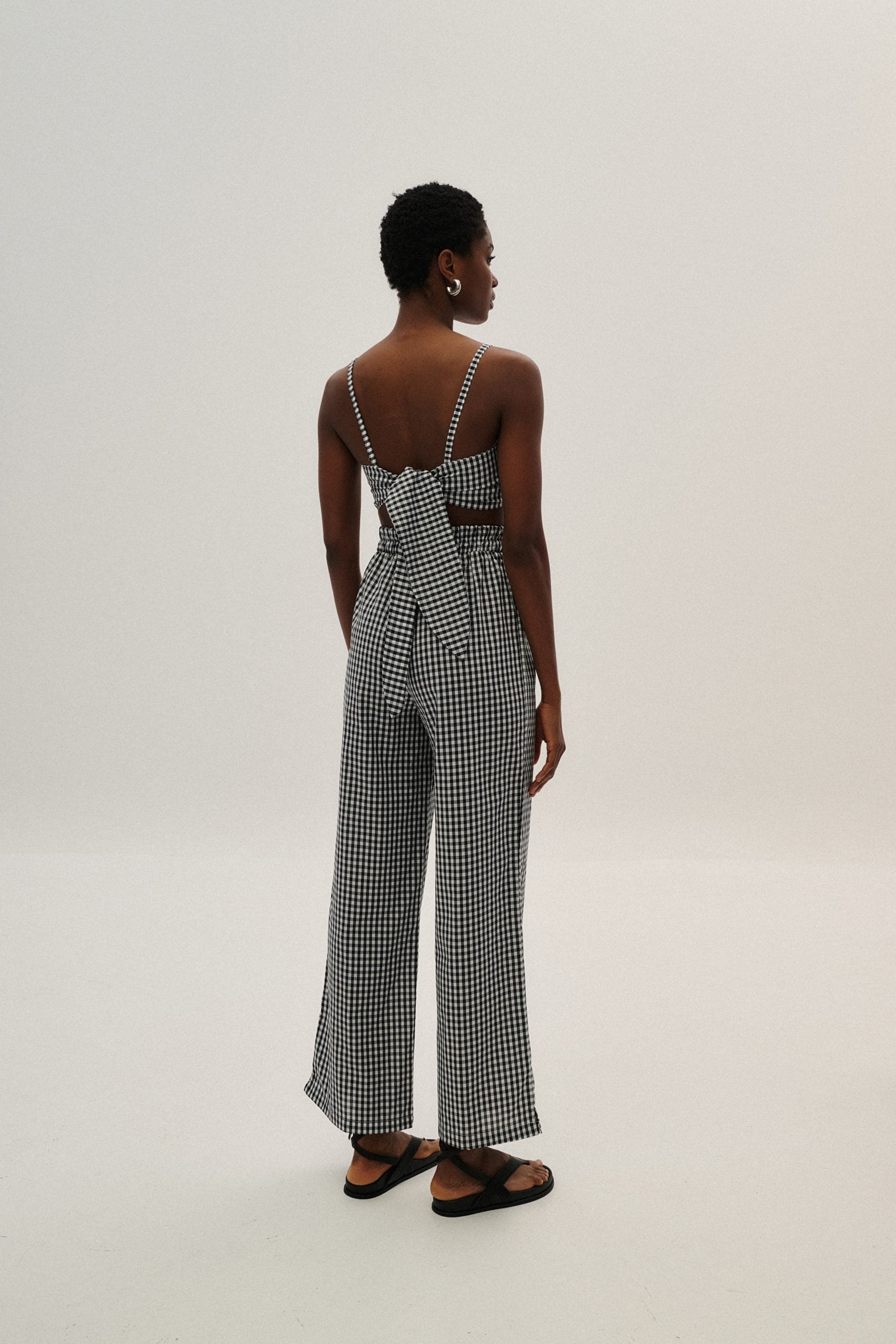 Combos Knitwear Pants Checked