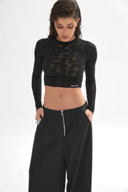 Jardin De Vanite Loose Pants Black
