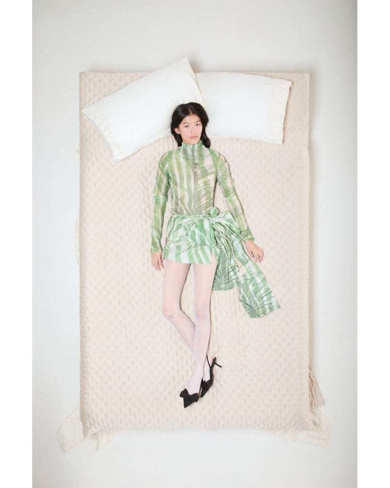 Milkwhite Printed Skirt