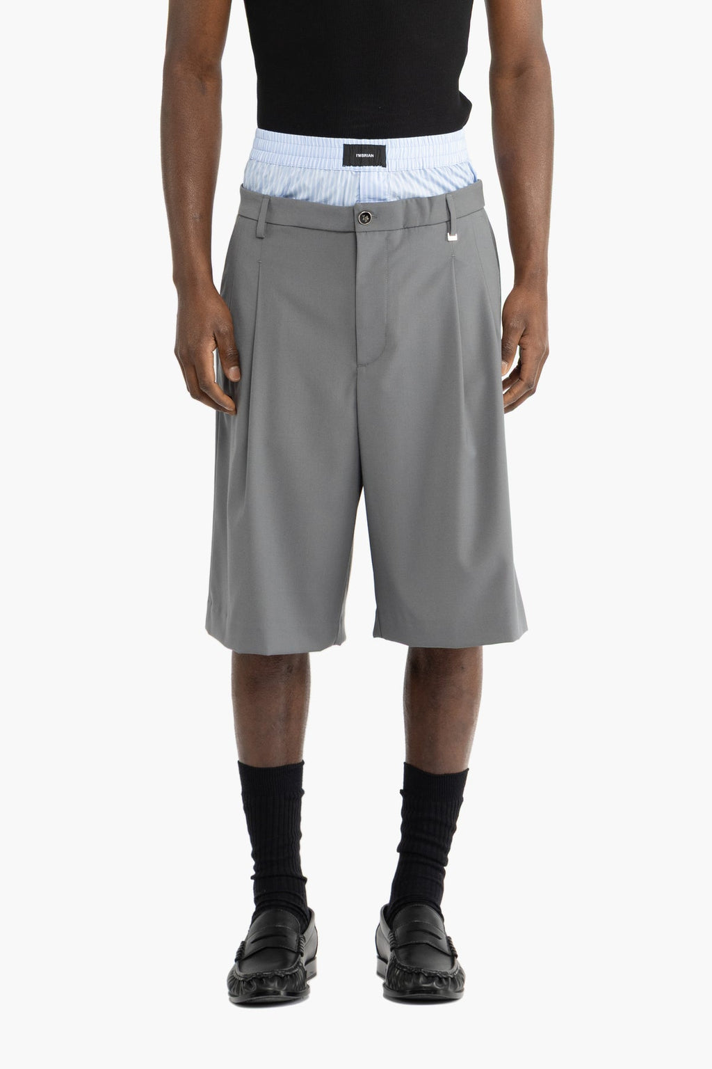 I'm Brian Bermuda Shorts Cotton Elastic
