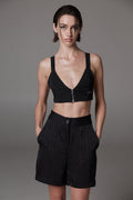 Jardin De Vanite Satin Shorts