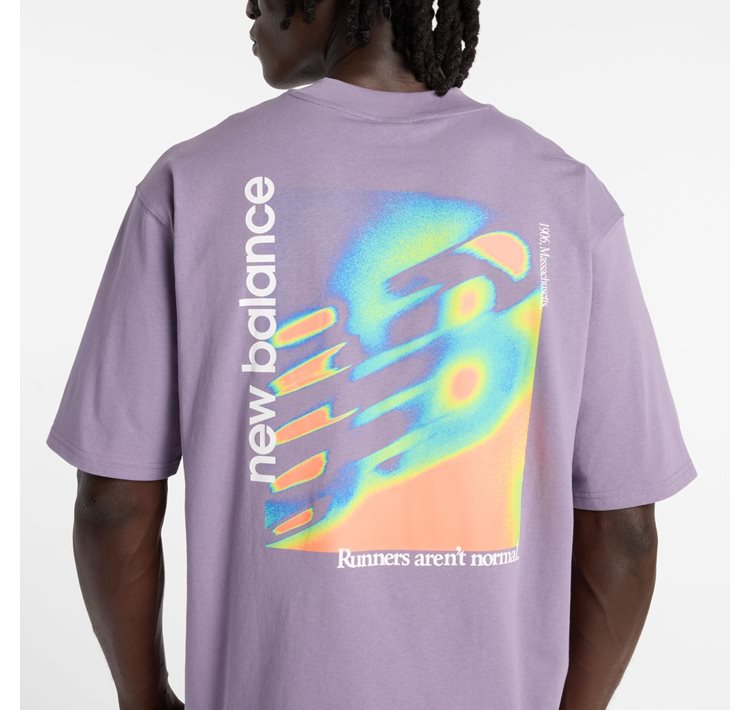 New Balance Heat Map T-Shirt Purple