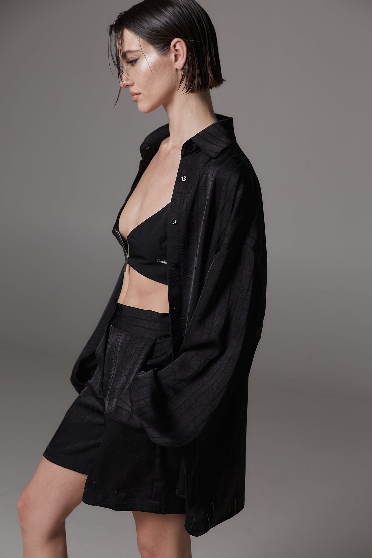 Jardin De Vanite Satin Shirt
