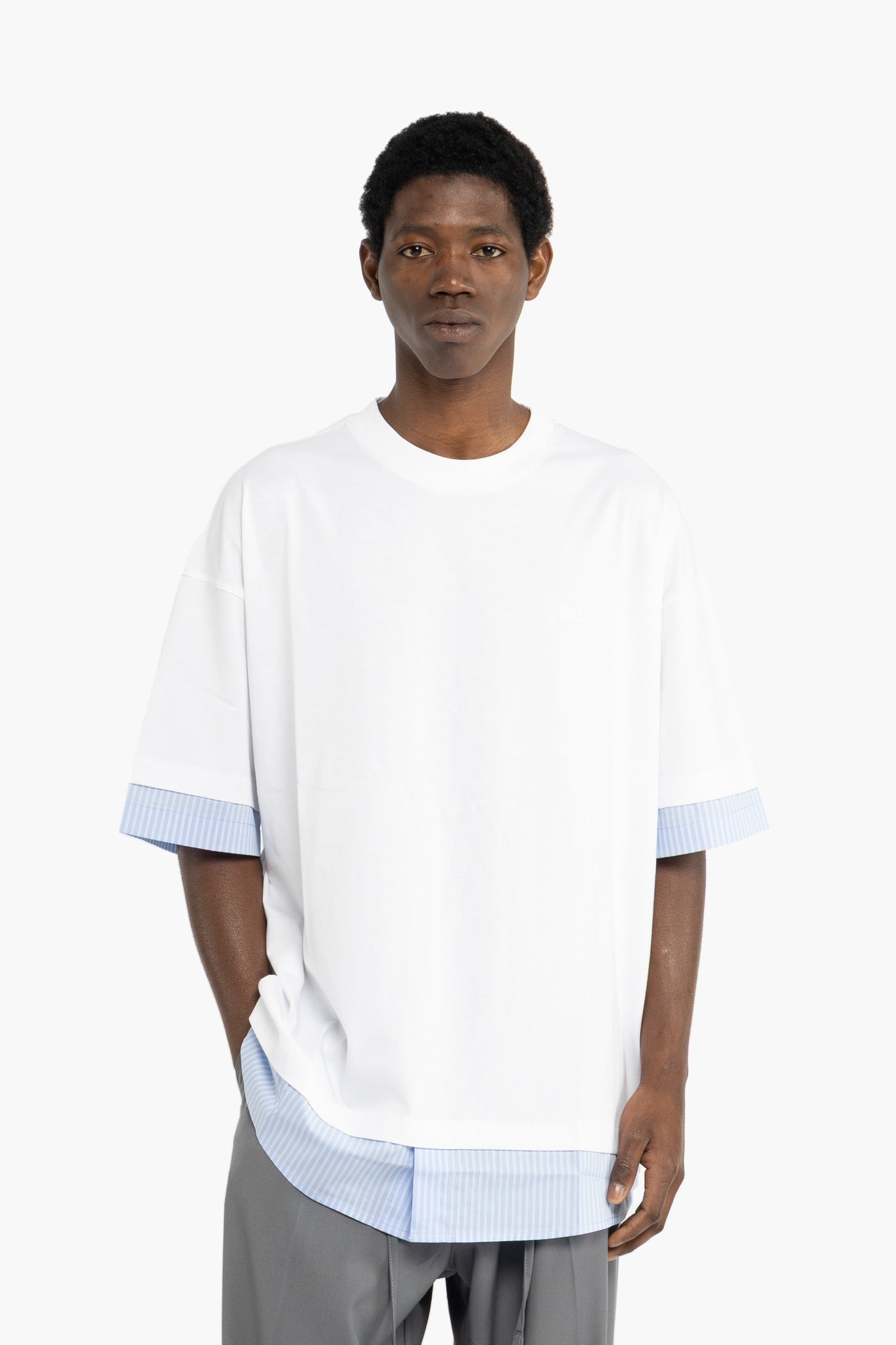I'm Brian Contrast T-shirt Cotton
