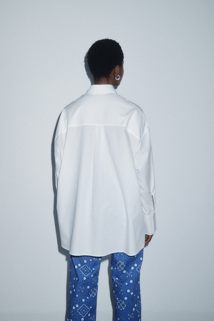 Combos Knitwear White Shirt Combos