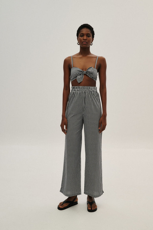 Combos Knitwear Pants Checked