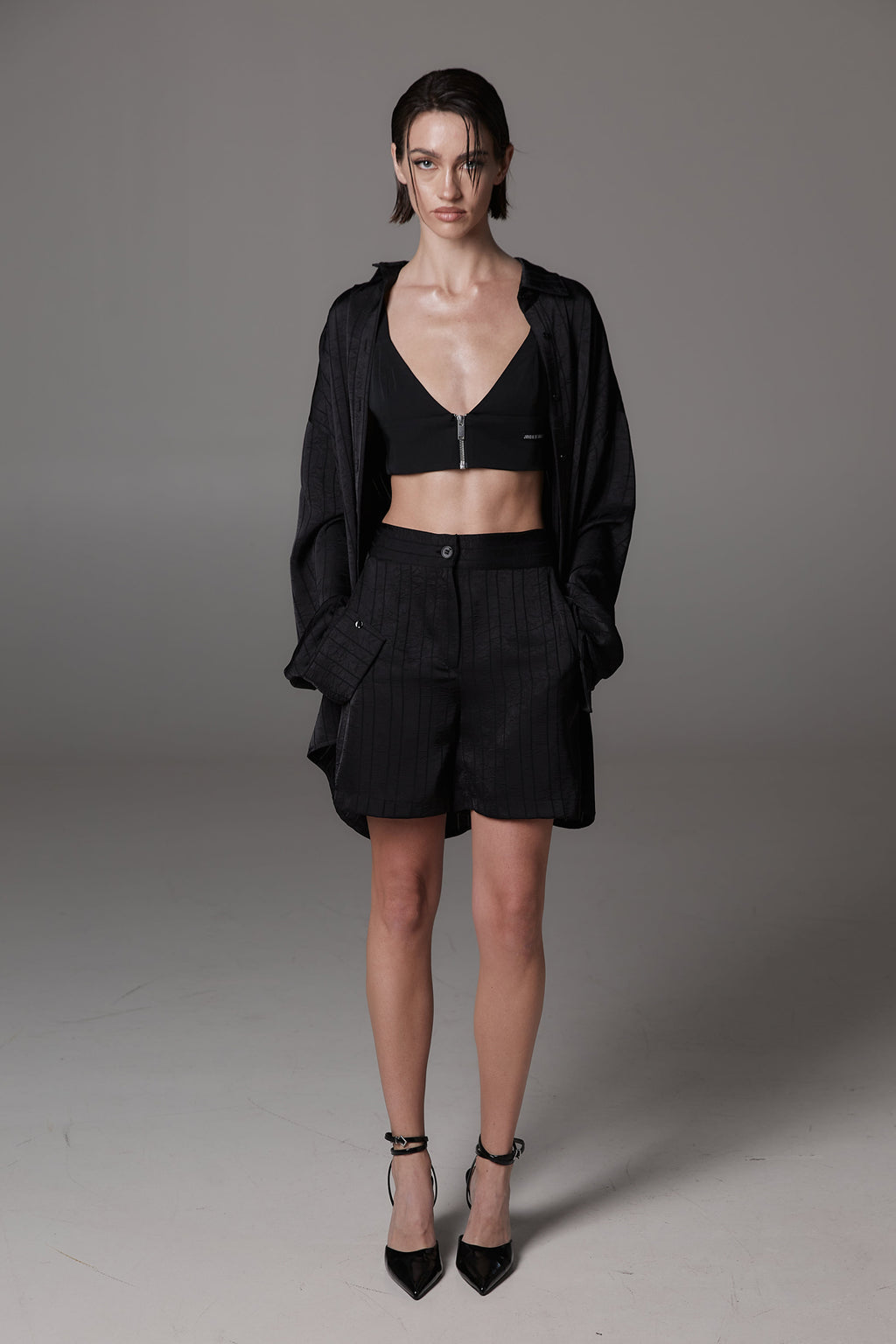 Jardin De Vanite Satin Shirt