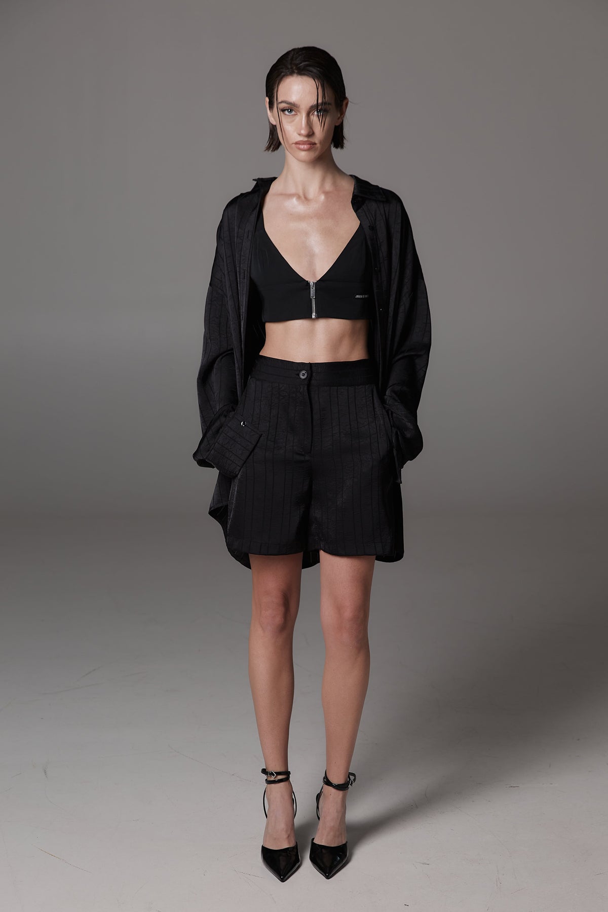 Jardin De Vanite Satin Shirt