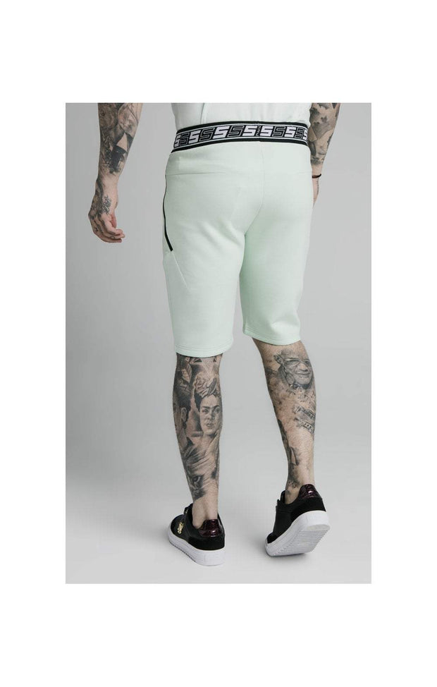 SikSilk Exhibit Function Shorts - Aqua Teal