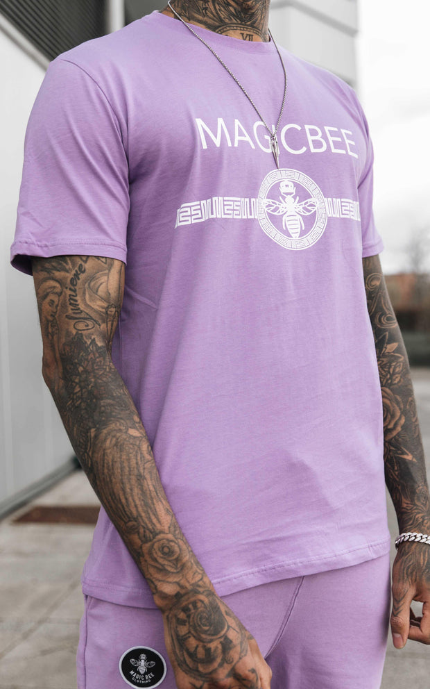 Magic Bee Logo Tee- Lilac-T-Shirts-Mybrands Store