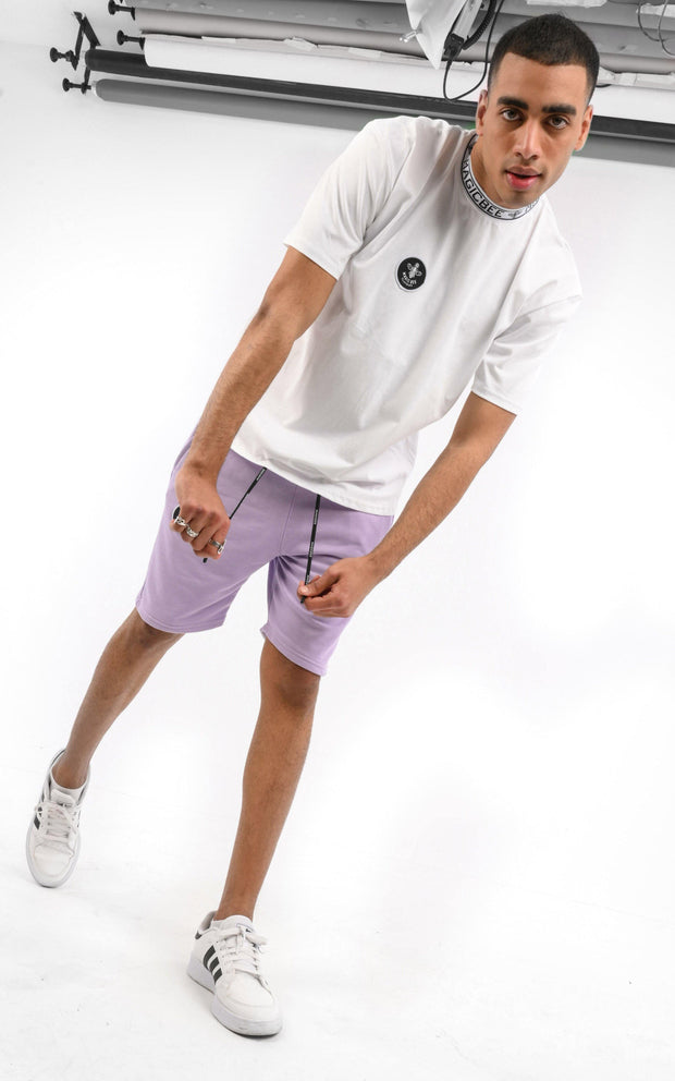 Magic Bee Neck Elastic- White-T-Shirts-Mybrands Store