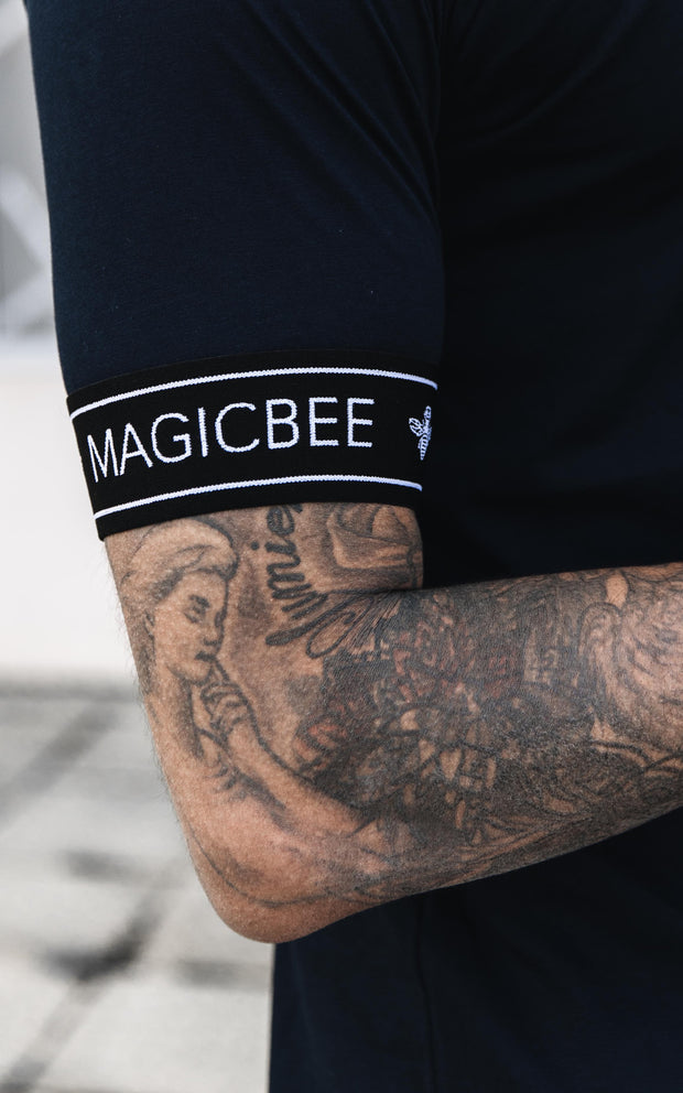 Magic Bee Elastic Rib- Navy