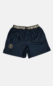 Magic Bee Gold Classic Tape Swim Shorts- Black