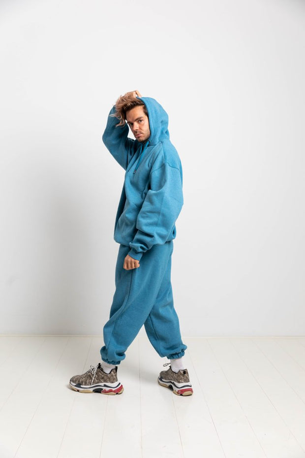 Genderfluid Blue Oversized Joggers A/W