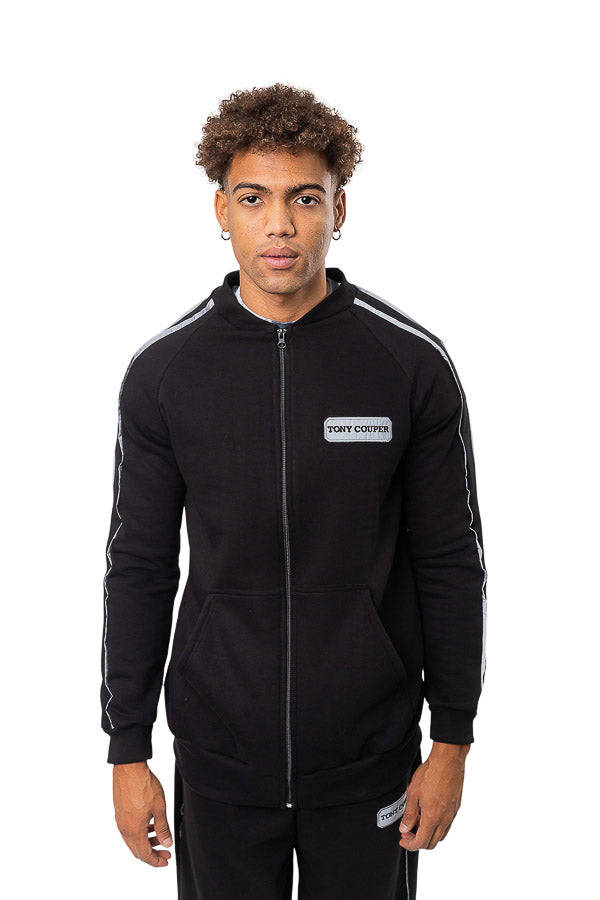 Tony Couper Black Jacket Reflective