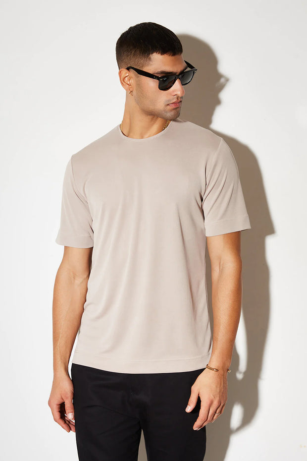 Stefan Smoothie Touch Beige T-Shirt SS23
