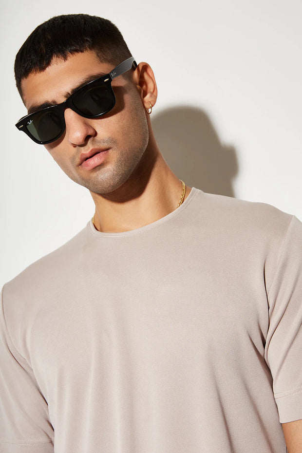 Stefan Smoothie Touch Beige T-Shirt SS23