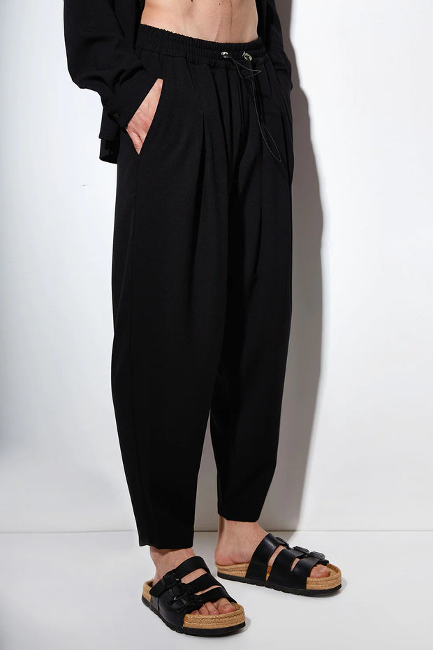 Stefan Range Smooth Pants Black SS23