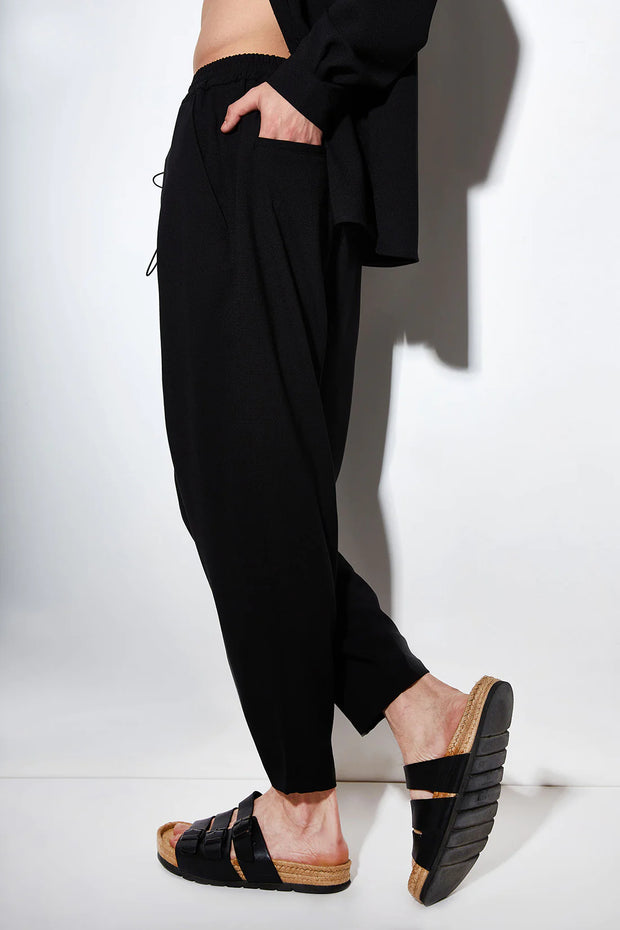 Stefan Range Smooth Pants Black SS23