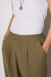 Stefan Seasonal Loose Pants Khaki SS23