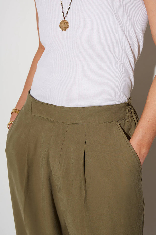 Stefan Seasonal Loose Pants Khaki SS23