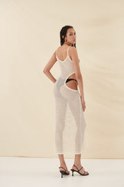 Combos Knitwear Dress Cut Out