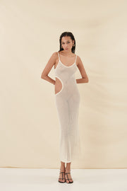Combos Knitwear Dress Cut Out