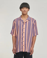 P/COC Pattern Shirt Pink