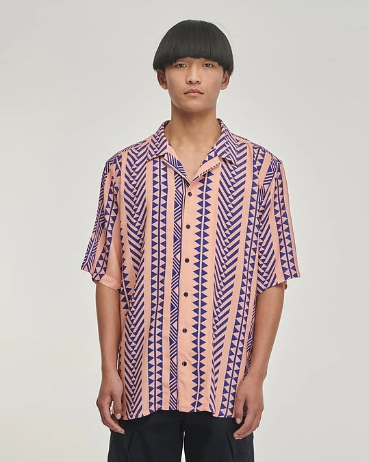 P/COC Pattern Shirt Pink