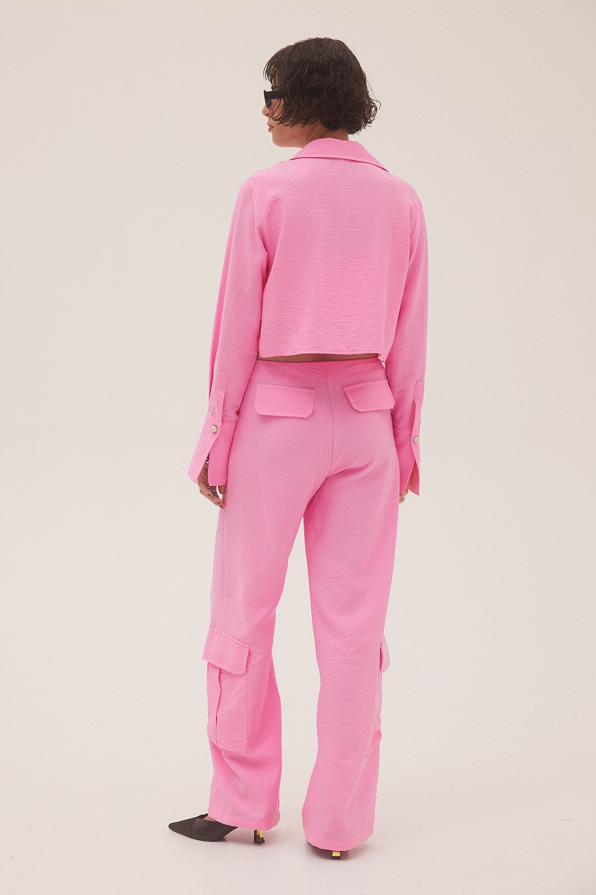 Jardin De Vanite Cargo Pants Pink